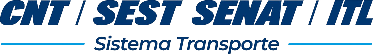 Logo CNT, SEST SENAT, ITL - Sistema Transporte